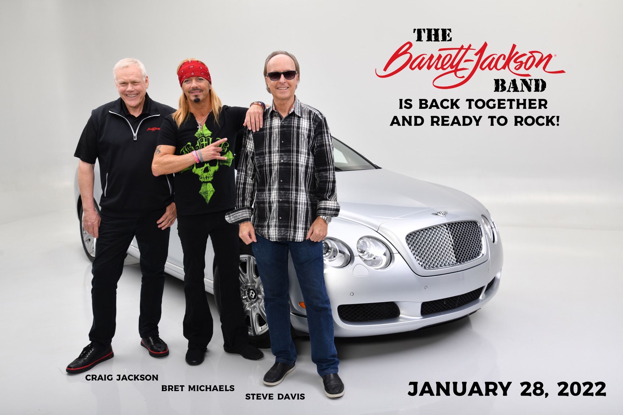 Journey The Road to BarrettJackson Bret Michaels Official Web Site