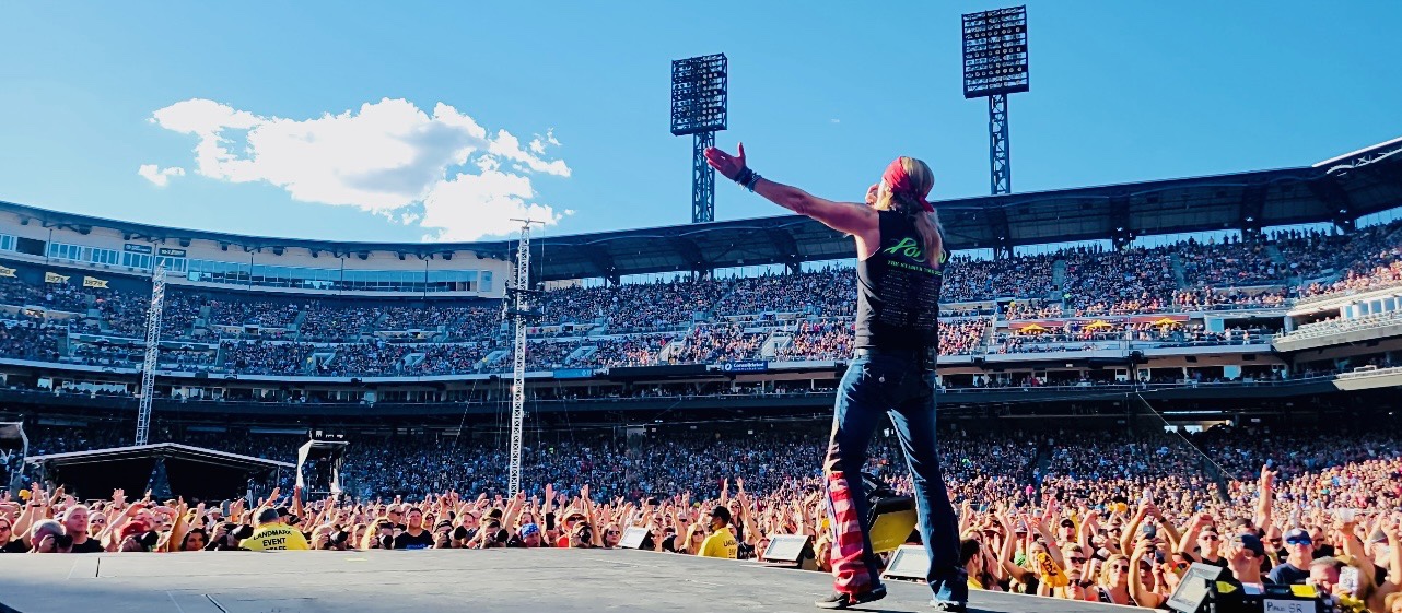 Bret Michaels Rocks PNC Park Stadium Twice, Brings PartiGras To Star