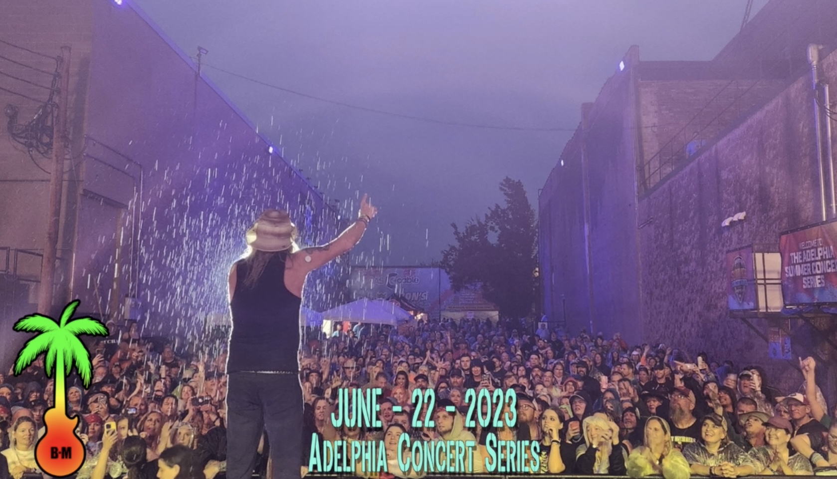 (Video) Bret Michaels @ Adelphia Summer Concert Series – Promoter
