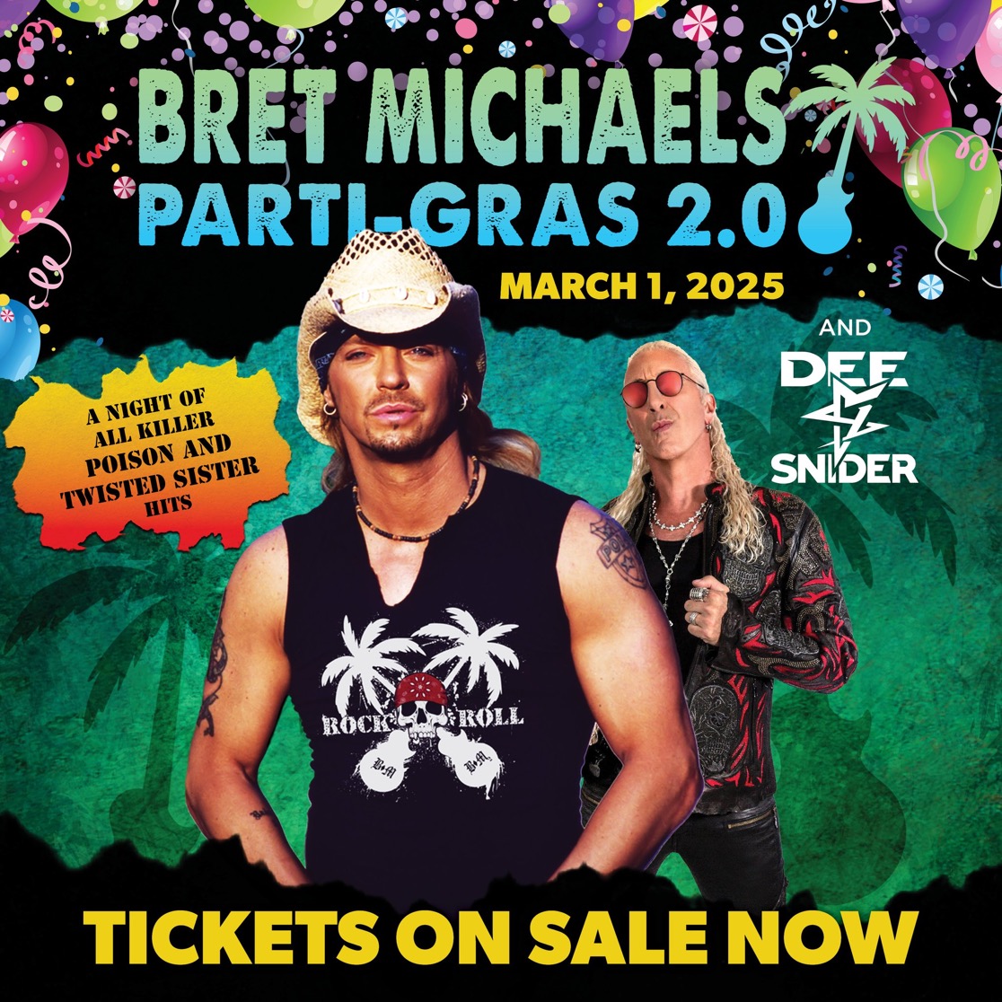 French Lick, Indiana Get Ready To Rock March 2025! Bret Michaels